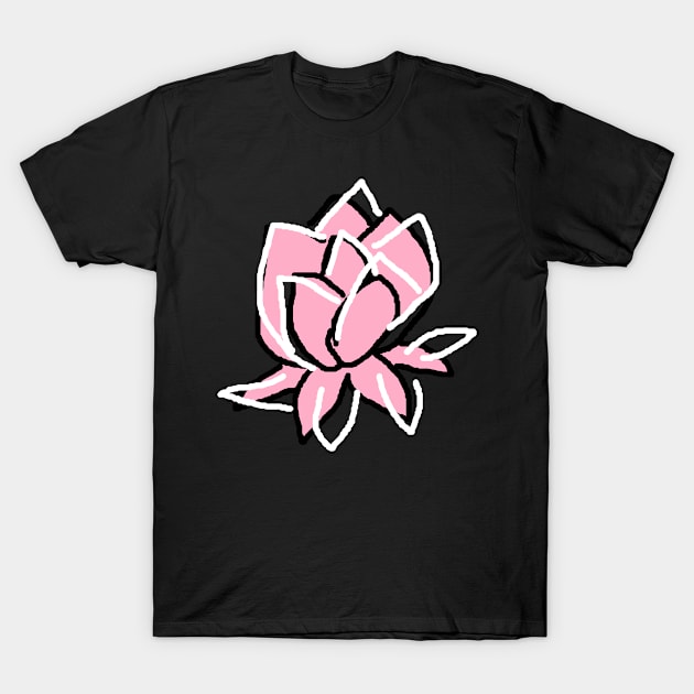 Pink Lotus T-Shirt by Candace3811